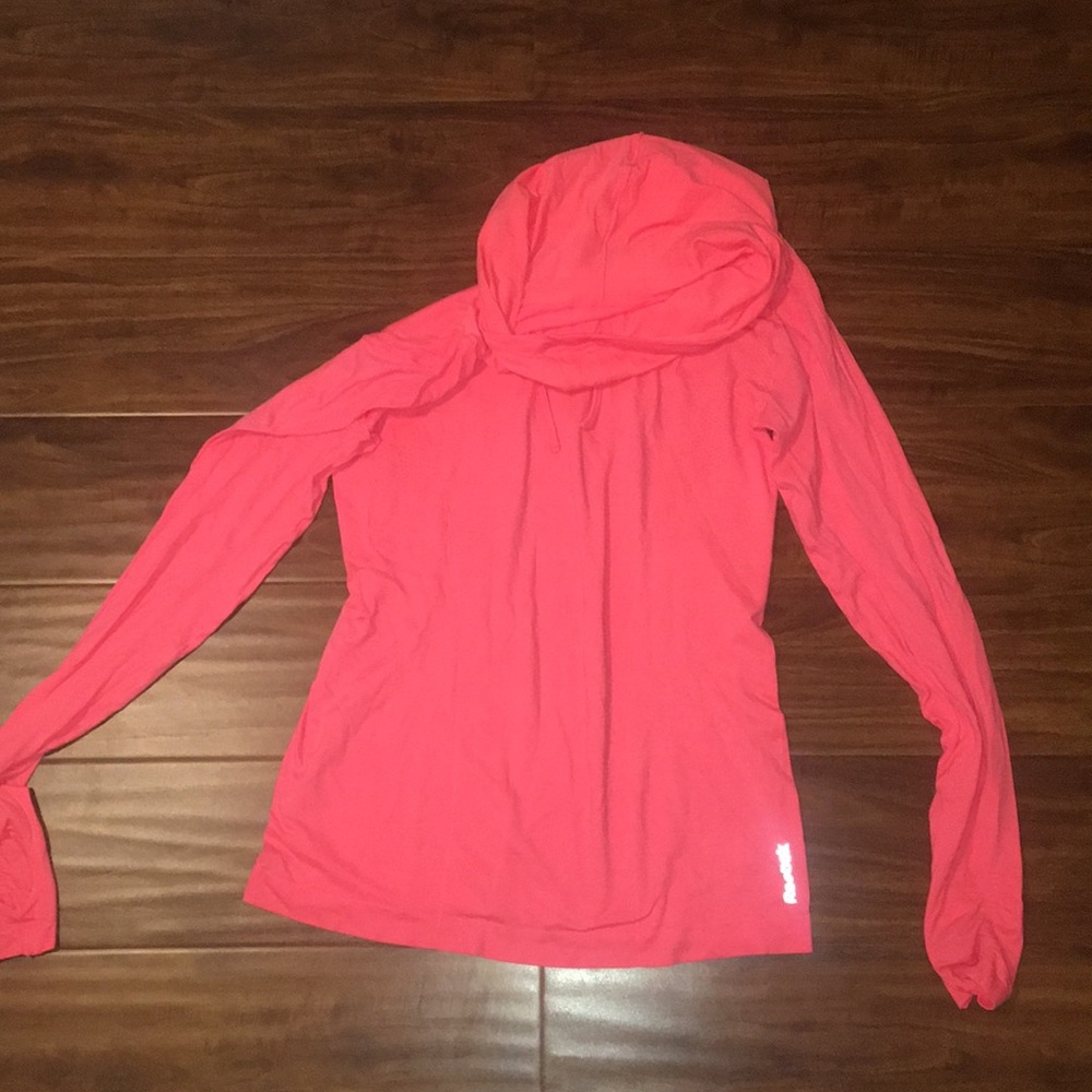 Reebok workout light pullover, color: coral